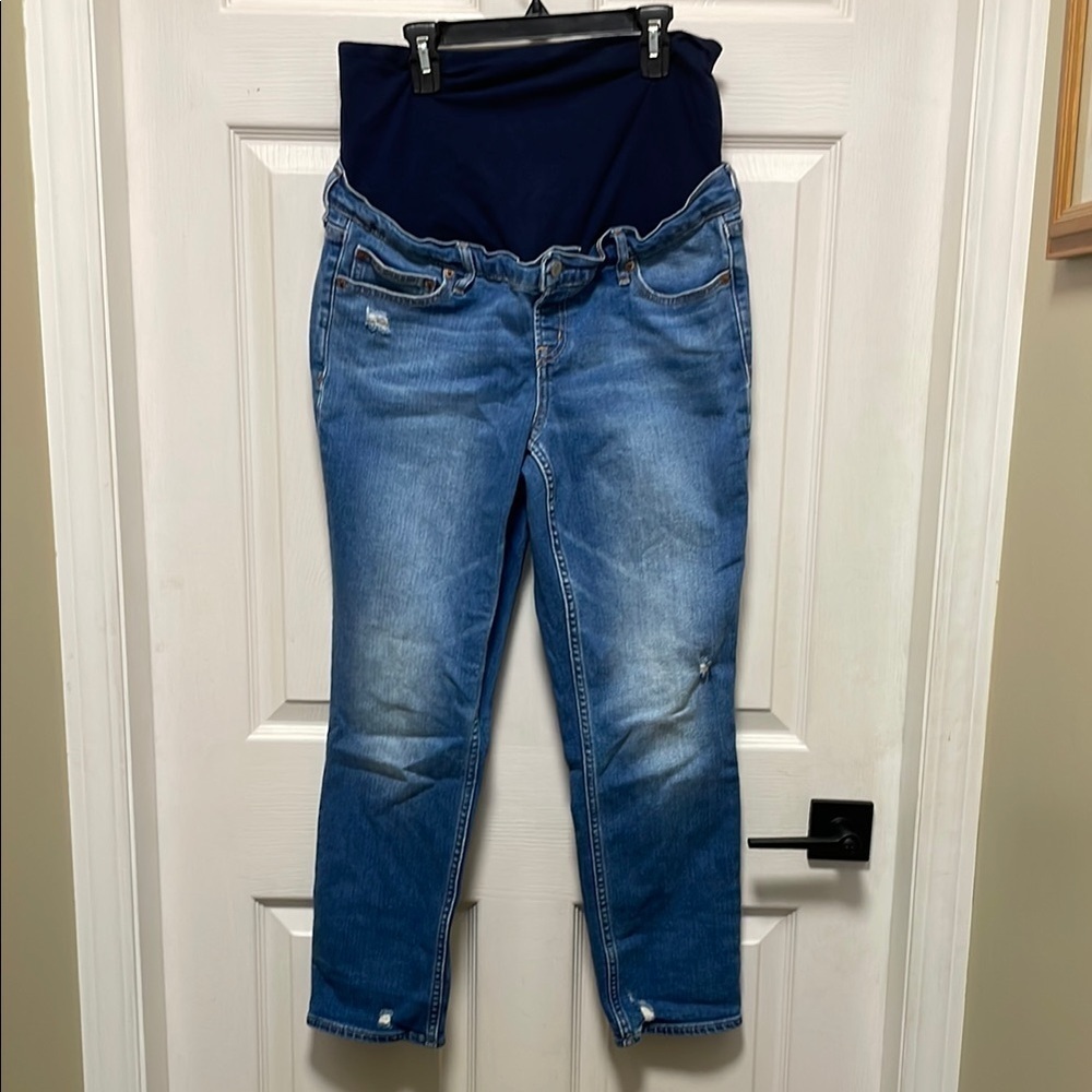 GAP | Dark Indigo Blue | Cigarette Leg | Stretch| Soft Panel | Jeans | Size 29/8